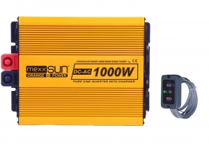 12V-Pure Sine Inverter with Charger YX-1000W-CS (remote)