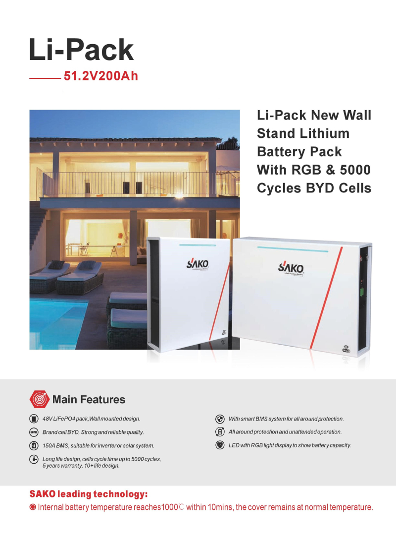 Li-Pack Battery 51,2V 200Ah (LiFePo4) - 1