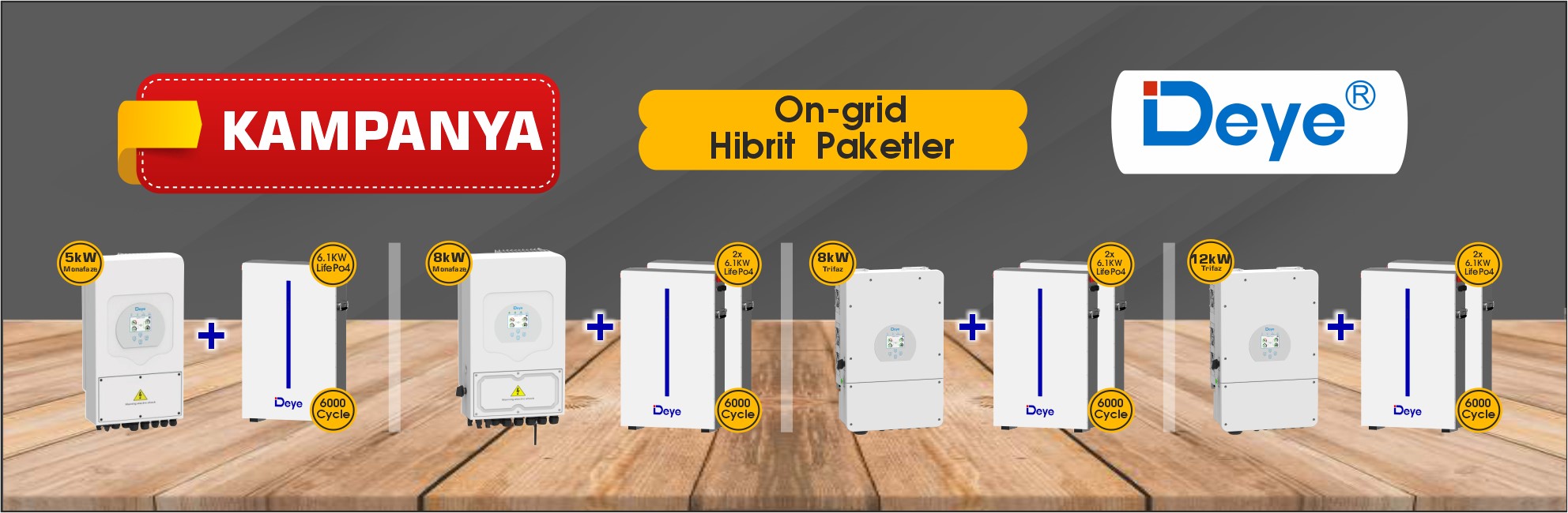 Deye Hibrit Paket