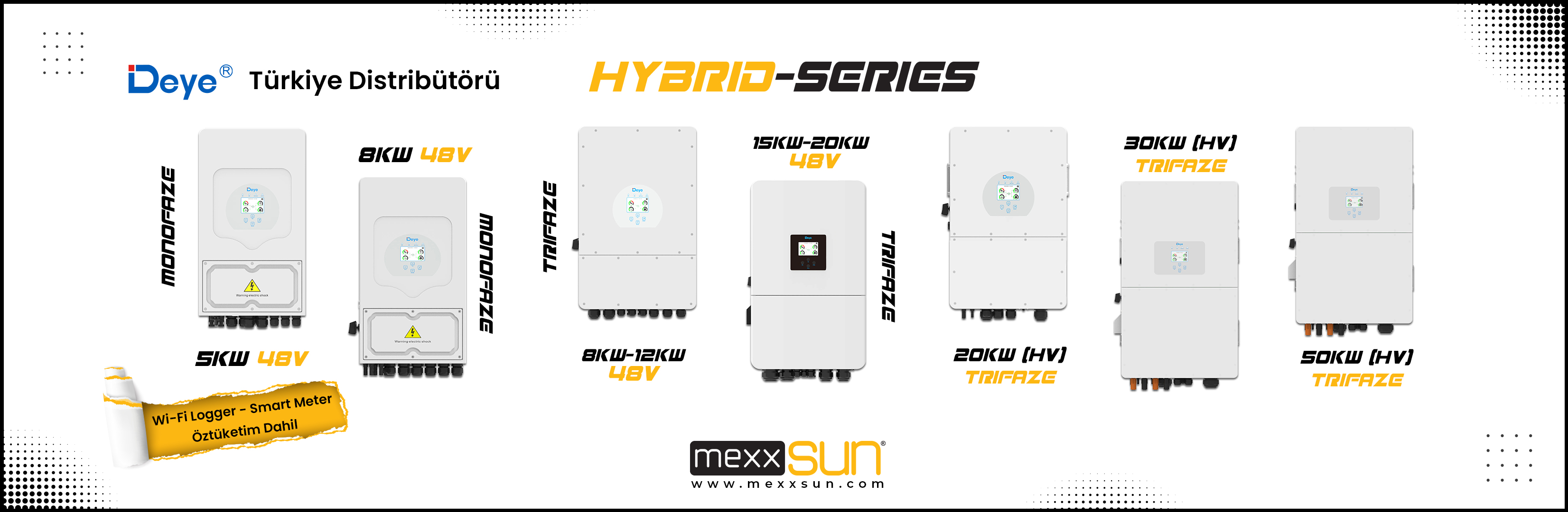 Deye Hibrit Inverter Serisi