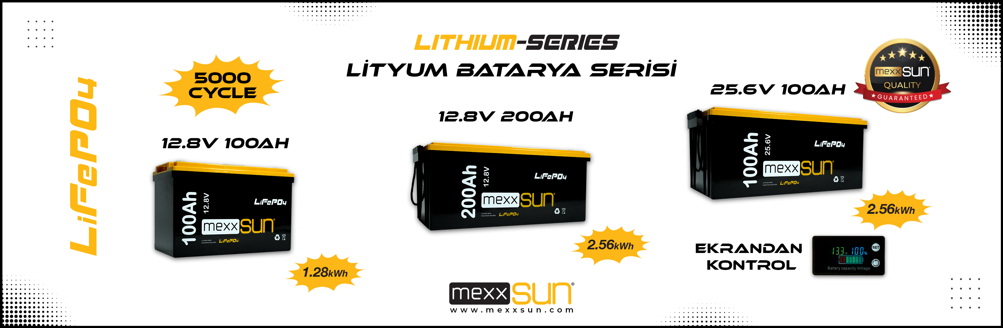 Lityum Batarya Serisi