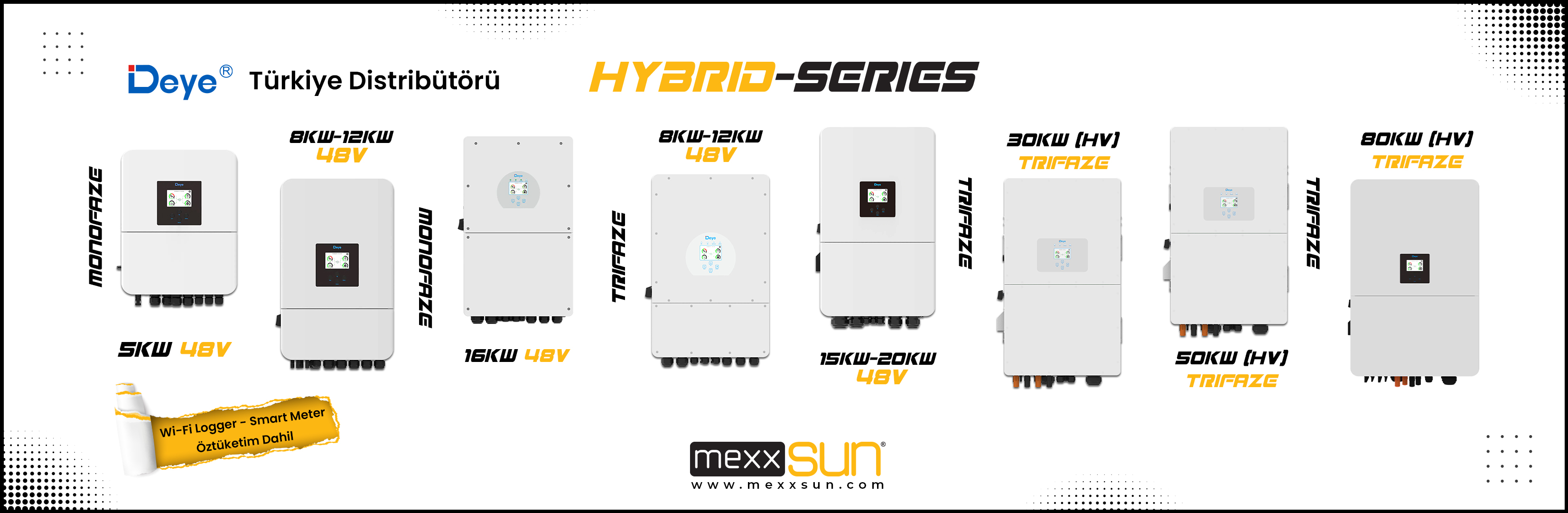 Deye Hibrit Inverter Serisi