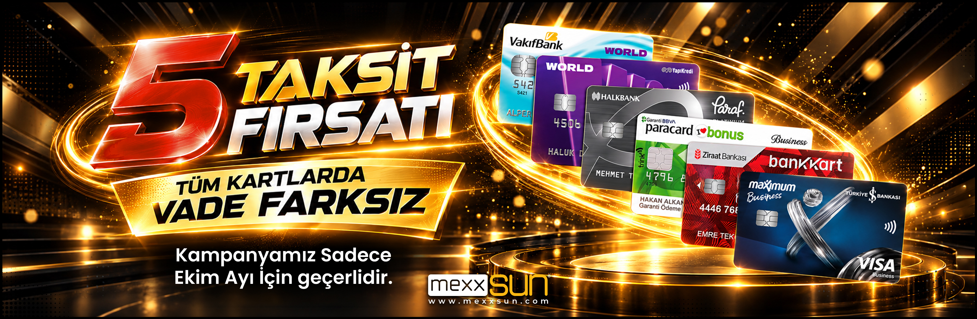 VADE FARKSIZ 5 TAKSIT
