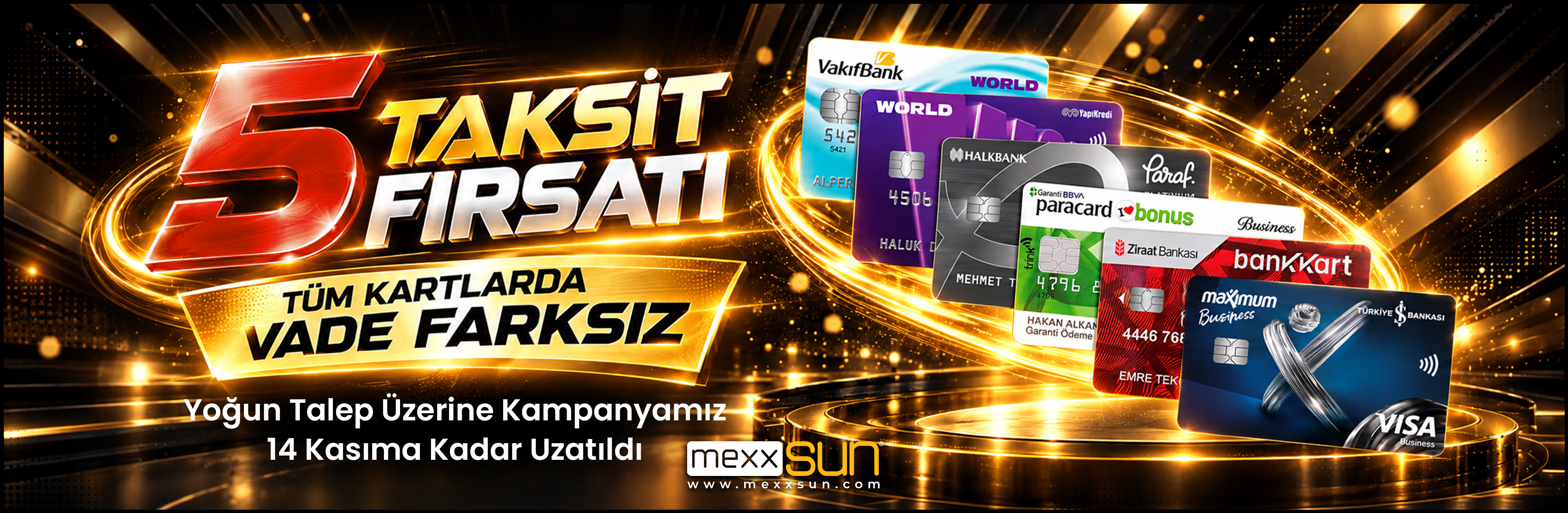 VADE FARKSIZ 5 TAKSIT