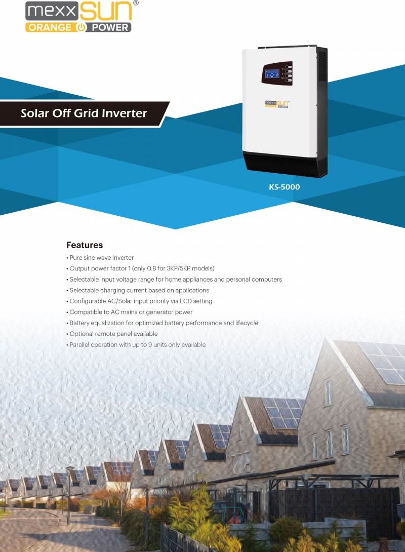 5KVA/5KW Off-grid Solar Inverter AXPERT KS-5000 - 1