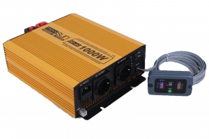 12V-Pure Sine Inverter with Charger YX-1000W-CS (remote)