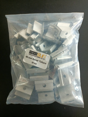 Panel End Clamp - 40mm (50 pcs)