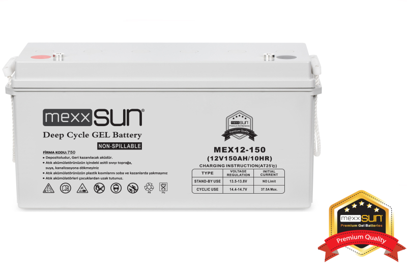 Gel Battery 12V 150Ah (MEX12-150)