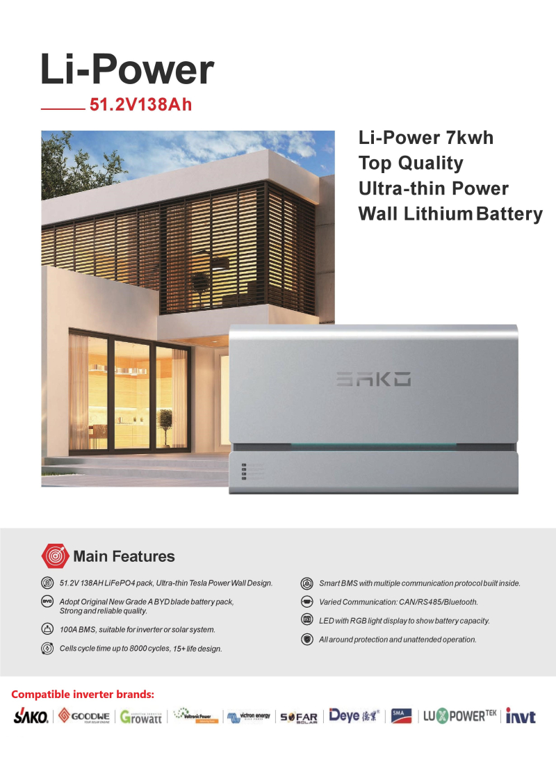 Li-Power Battery 51,2V 138Ah (LiFePo4) - 1