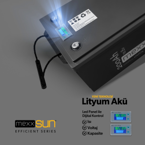 MEXXSUN Lithium Battery 12,8V 200Ah (LiFePo4) 2560Wh