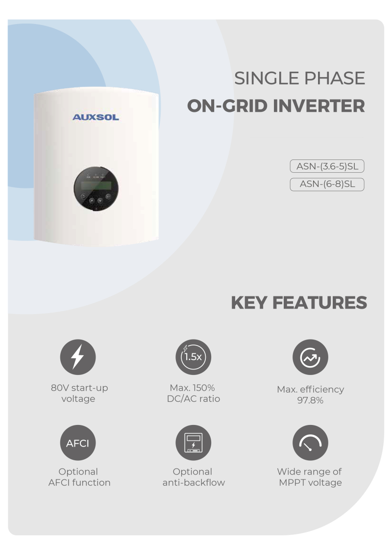 PV Inverter ASN-3.6SL - 1