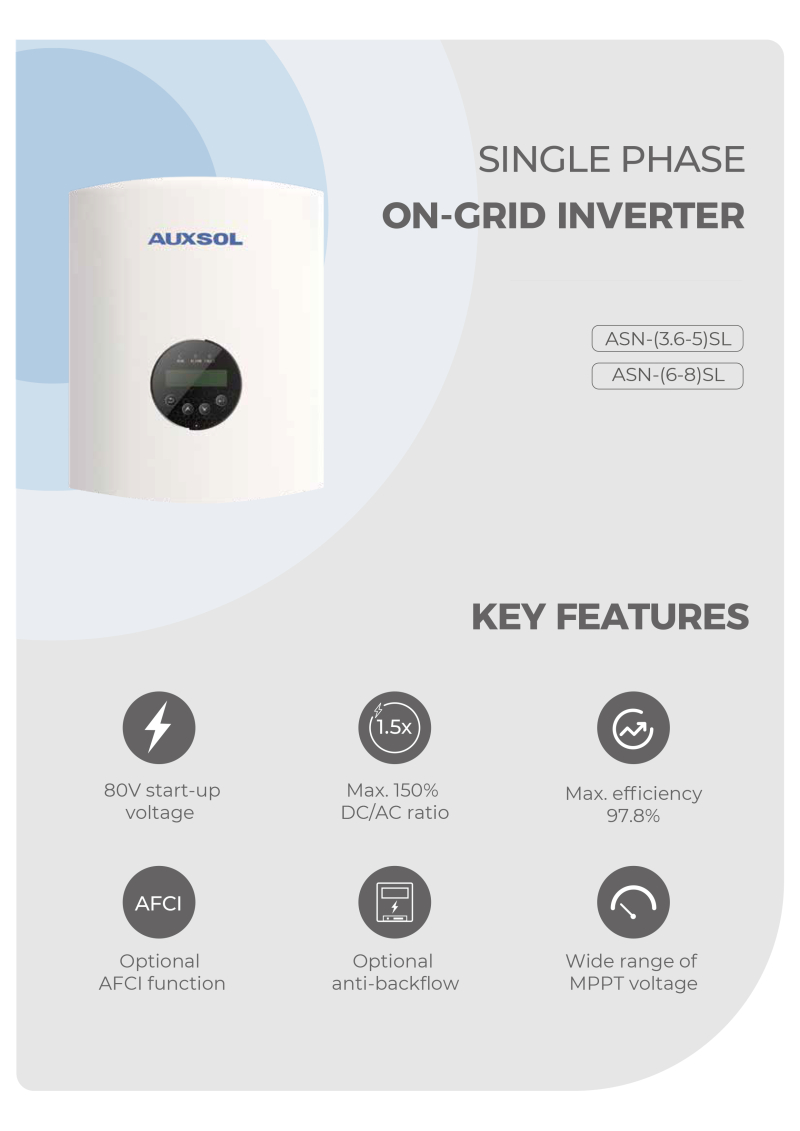 PV Inverter ASN-5SL - 1