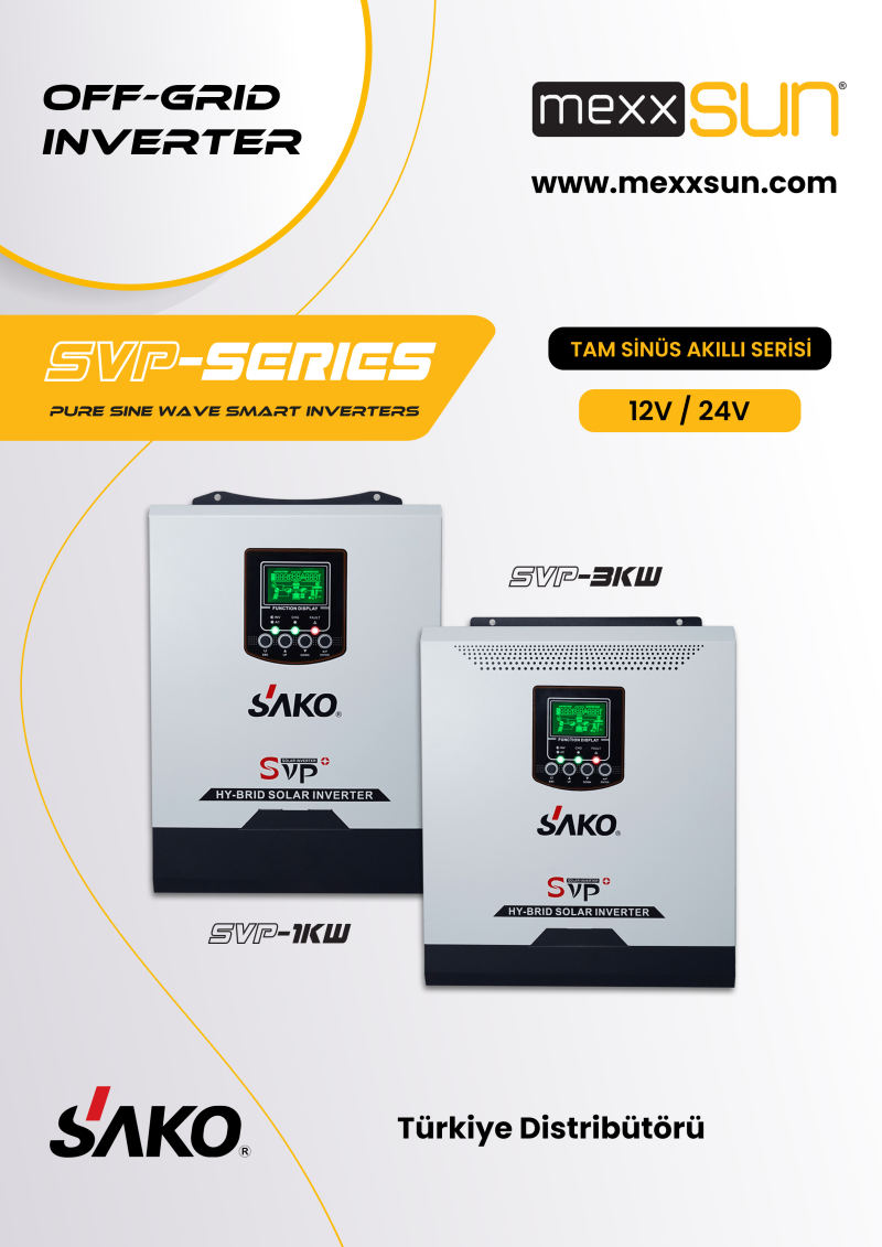 3KW Off-grid Solar Inverter SVP-3KW 24V - 1