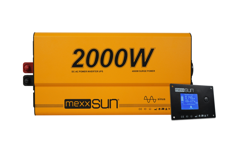 Pure Sine Wave Inverter UPS / remote 12V 2000W