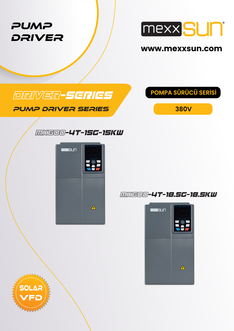 Solar VFD 25Hp (18,5 kW) (Three Phase) - 1