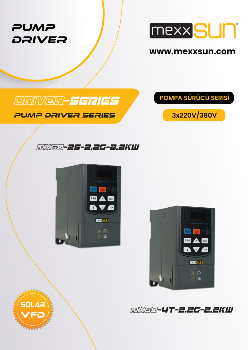 Solar VFD 3Hp (2,2 kW) (Three Phase) - 1