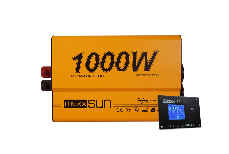 Pure Sine Wave Inverter UPS / remote 12V 1000W
