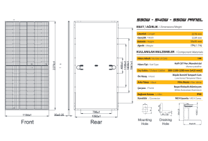 Parla 540W MonoPerc (A-) 10BB Hulf-Cut WB