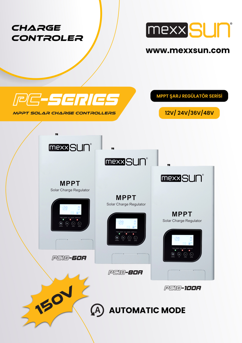 MPPT Solar Regulator 100A (PC18F) - 1