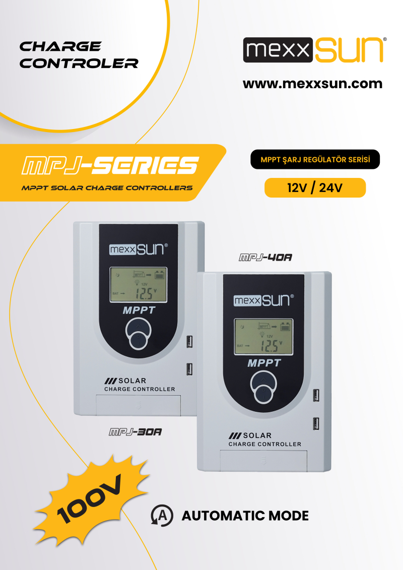 Solar Charge Controller MPJ40 40A 12/24V - 1
