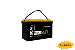 MEXXSUN Lithium Battery 12,8V 100Ah (LiFePo4) 1280Wh