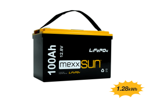 MEXXSUN Lithium Battery 12,8V 100Ah (LiFePo4) 1280Wh