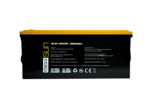 MEXXSUN Lithium Battery 12,8V 200Ah (LiFePo4) 2560Wh