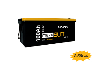 MEXXSUN Lithium Battery 25,6V 100Ah (LiFePo4) 2560Wh