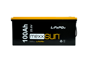 MEXXSUN Lithium Battery 25,6V 100Ah (LiFePo4) 2560Wh