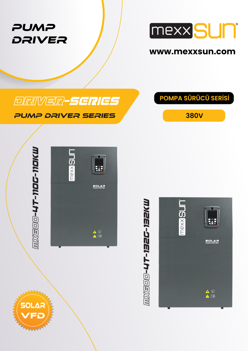 Solar VFD 150Hp (110 kW) (Three Phase) - 1