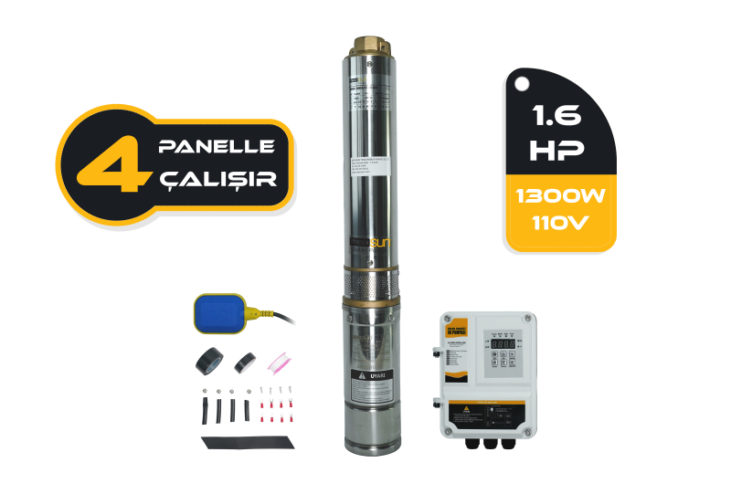 DC Submersible Pumps 1.3kw