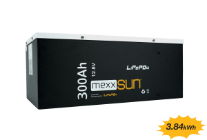 MEXXSUN Lithium Battery 12,8V 300Ah (LiFePo4) 3840Wh