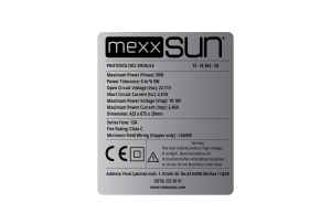 PV Panel Monocrystalline 50W